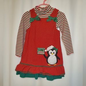 Adorable Nannette 2-piece jumper set 4T for Christmas